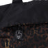 Prada Tessuto Reversible Leopard Print Nylon Tote Bag Brown