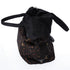 Prada Tessuto Reversible Leopard Print Nylon Tote Bag Brown