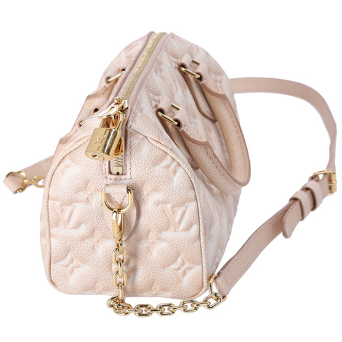 Louis Vuitton Speedy Bandouliere 20 Empreinte Monogram Summer Stardust