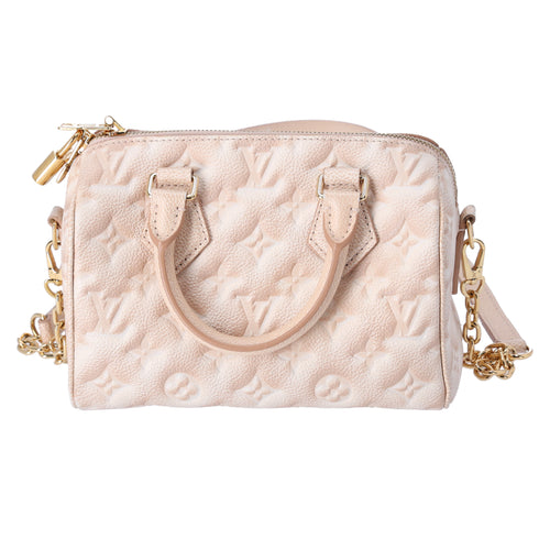 Louis Vuitton Speedy Bandouliere 20 Empreinte Monogram Summer Stardust