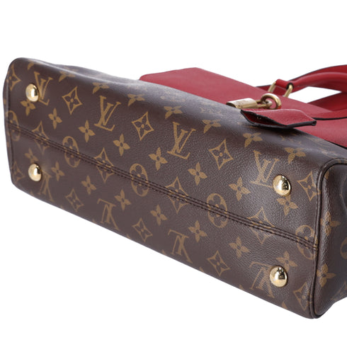 Louis Vuitton Venus Monogram Handbag M41738 Cerise Red Canvas