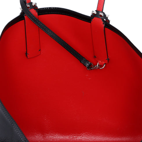 Christian Louboutin Cabata Small Tote Bag 1185006 Black Patent Leather