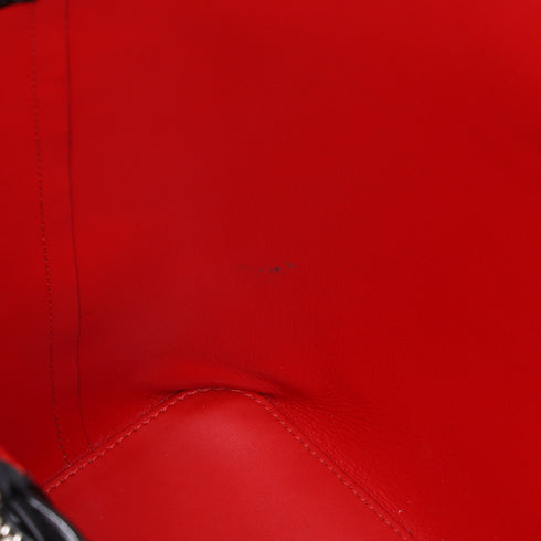 Christian Louboutin Cabata Small Tote Bag 1185006 Black Patent Leather