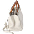GUCCI Bamboo Shopper Tote Bag 323660 Cream Leather