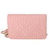 CHANEL Camellia Wallet On Chain WOC Crossbody Pink Caviar Leather