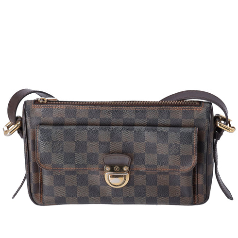 Louis Vuitton Ravello GM Shoulder Bag N60006 Ebene Damier Canvas