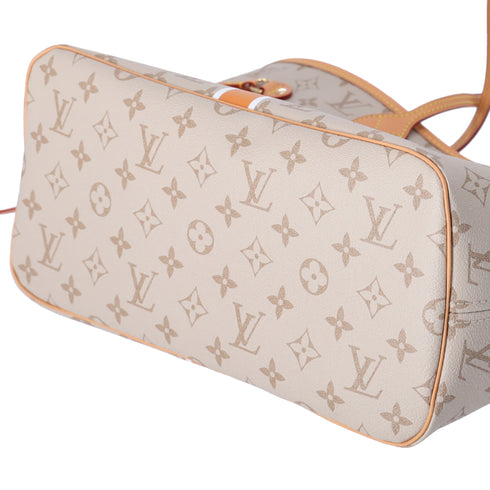 Louis Vuitton Neverfull MM Tote Collection Line M23501 Beige Monogram