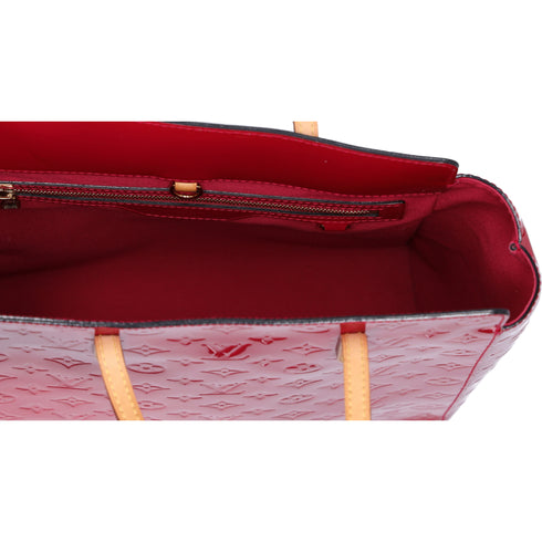 Louis Vuitton Catalina NS Monogram Vernis Tote Bag M90013 Rose Indian