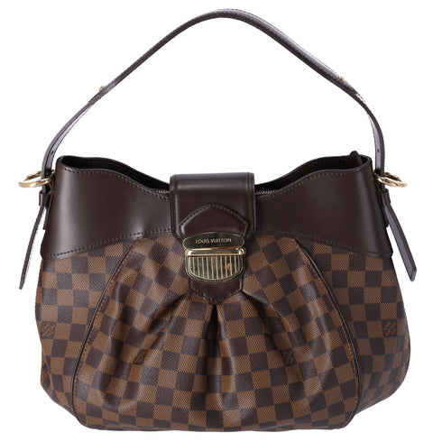 Louis Vuitton Sistina MM Shoulder Bag N41541 Ebene Damier Canvas