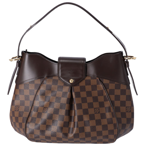 Louis Vuitton Sistina MM Shoulder Bag N41541 Ebene Damier Canvas