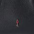 Christian Louboutin Paloma Medium Handbag Black Red Leather Rubber