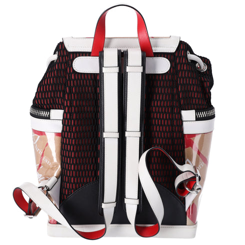 Christian Louboutin Ruby in Progress Backpack Black Light Brown Multi