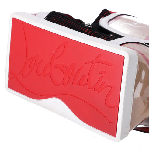 Christian Louboutin Ruby in Progress Backpack Black Light Brown Multi