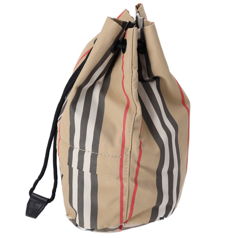 BURBERRY LONDON ENGLAND Pouch 8015051 Beige Black Multi Jacquard