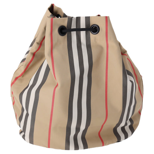 BURBERRY LONDON ENGLAND Pouch 8015051 Beige Black Multi Jacquard