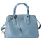 PRADA Promenade Handbag 1BA837 Light Blue Saffiano Lux Leather