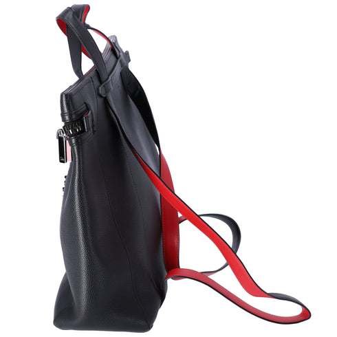 Christian Louboutin Cabado Backpack 3175114 CM53 Black Leather Rubber
