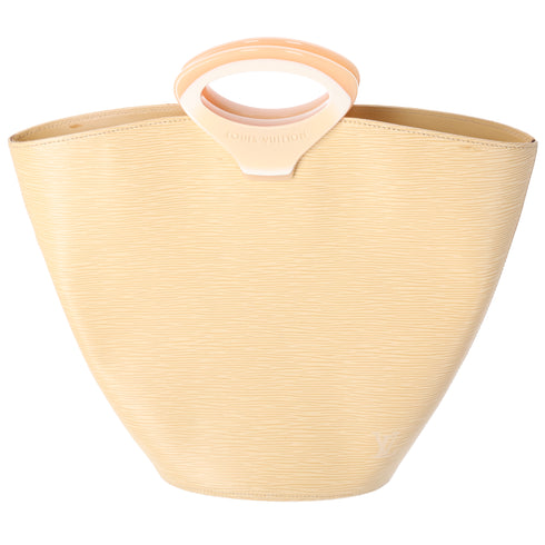 Louis Vuitton Noctambule Epi Handbag M5452A Vanilla Yellow Leather