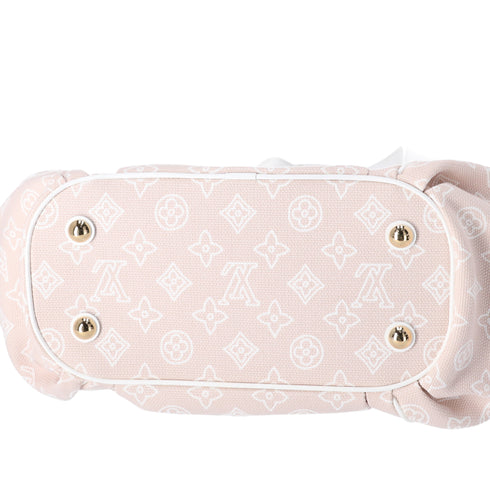 Louis Vuitton Cabas Ipanema LV Monogram Tote + Pouch Beige