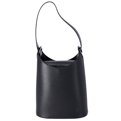 Louis Vuitton Verseau Epi Shoulder Bag M52812 Noir Leather
