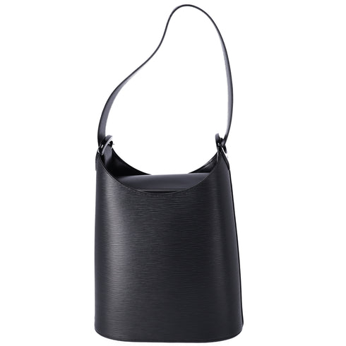 Louis Vuitton Verseau Epi Shoulder Bag M52812 Noir Leather