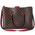 Louis Vuitton Riverside Damier Ebene Tote Bag N40052 Brown Pink