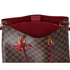 Louis Vuitton Riverside Damier Ebene Tote Bag N40052 Brown Pink
