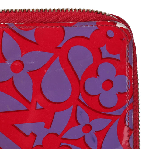 Louis Vuitton Zippy Wallet Sweet Monogram Rose Indian Patent Leather
