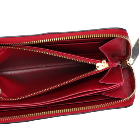 Louis Vuitton Zippy Wallet Sweet Monogram Rose Indian Patent Leather