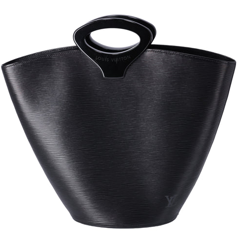 Louis Vuitton Noctambule Epi Handbag M54522 Noir Leather Black