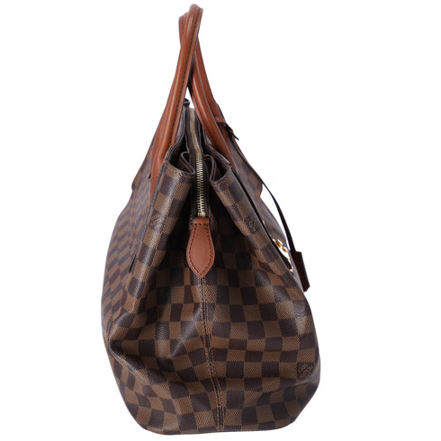 Louis Vuitton Ascot Damier Ebene Handbag N41273 Canvas