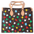 Louis Vuitton x Yayoi Kusama Onthego MM Tote Brown Monogram Polka Dots
