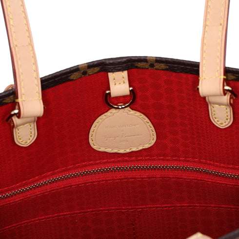 Louis Vuitton x Yayoi Kusama Onthego MM Tote Brown Monogram Polka Dots