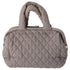 CHANEL Coco Cocoon Handbag Khaki Cotton