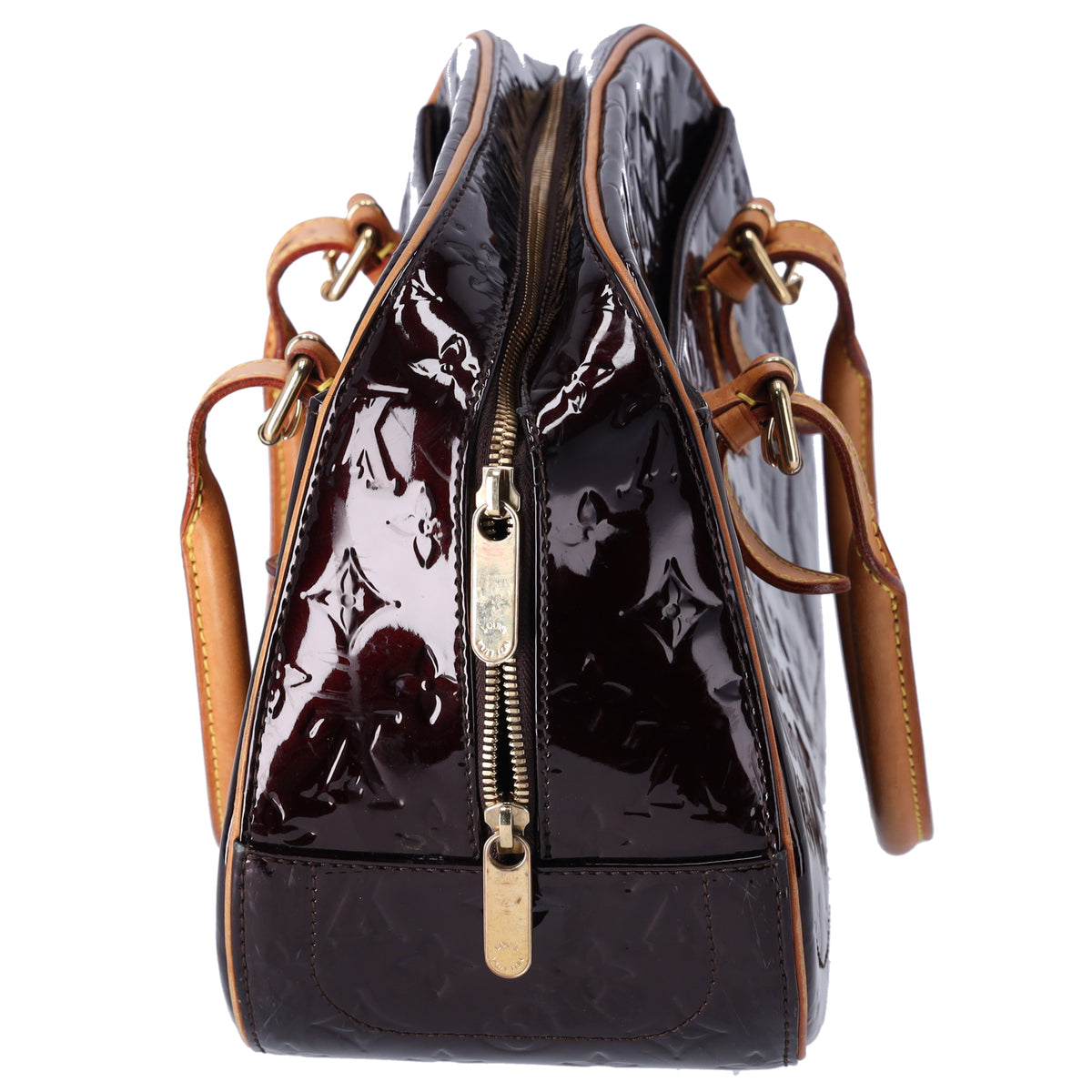 Louis Vuitton Summit Drive Monogram Vernis Handbag M93516 Amarante