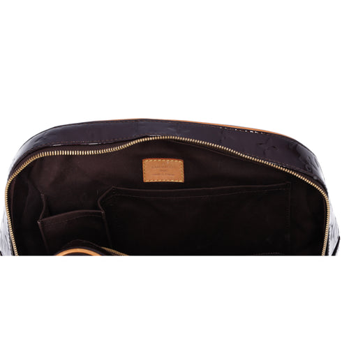 Louis Vuitton Summit Drive Monogram Vernis Handbag M93516 Amarante