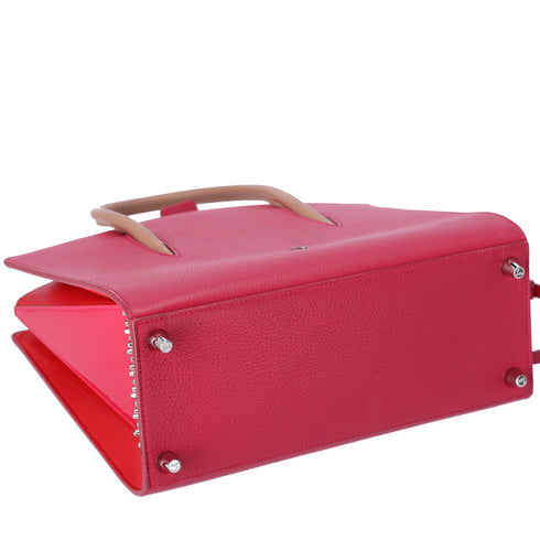 Christian Louboutin Paloma Medium Handbag Pink Leather Studded
