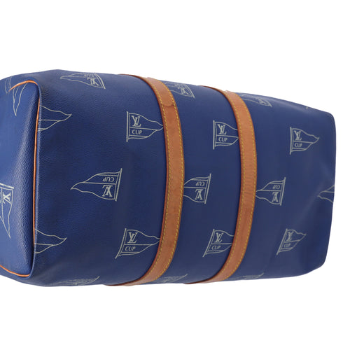 Louis Vuitton Keepall 45 America's Cup Boston Bag M80014 San Diego Blue