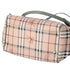 Burberry Check Canterbury Shoulder Bag Coated Canvas Green