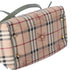 Burberry Check Canterbury Shoulder Bag Coated Canvas Green