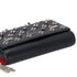 Christian Louboutin Paloma Clutch Crossbody Bag Black Studded Leather