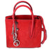 Christian Louboutin Paloma Mini Handbag Red Suede Leather w/ Bag Charm