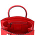 Christian Louboutin Paloma Mini Handbag Red Suede Leather w/ Bag Charm