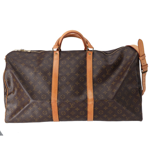 Louis Vuitton Keepall Bandouliere 60 Monogram Boston Bag M41412