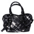 Burberry Nylon Beat Check Floral Florence Tote Black Gray