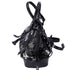 Burberry Nylon Beat Check Floral Florence Tote Black Gray