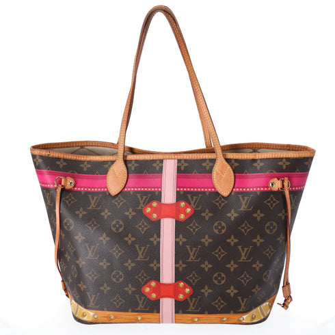 Louis Vuitton Neverfull MM Summer Trunk Monogram Tote Bag M41390