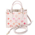 Louis Vuitton Onthego BB Empreinte Monogram Sunrise Aquarelle Beige Pink