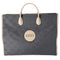 GUCCI Off The Grid Tote Bag 630353 Gray Nylon Jacquard Leather