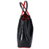 Christian Louboutin Hippolock Large Tote Bag Black Red Patent Leather